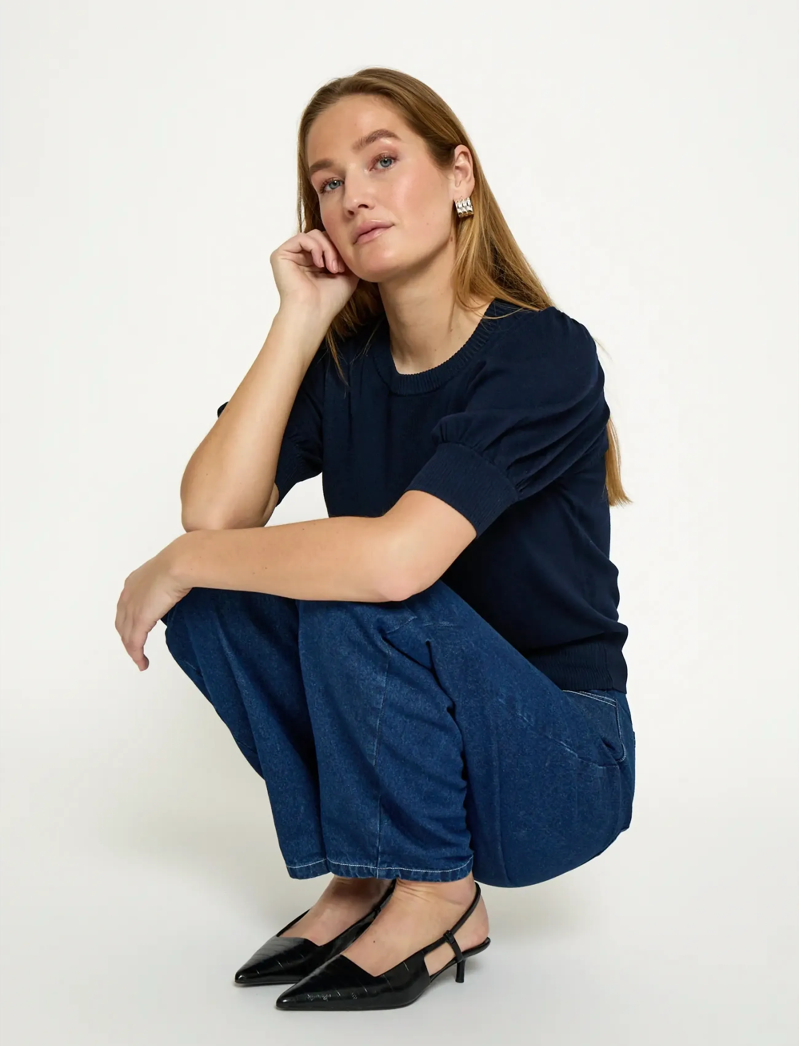 Minus Liva Strik T-Shirt dam – bild 5