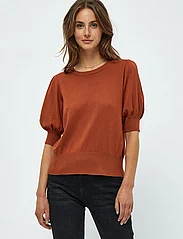 Minus - Liva Strik T-Shirt - sweaters - desert sand - 2