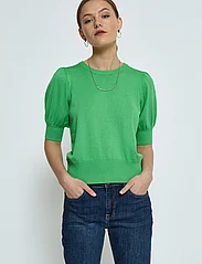 Minus - Liva Strik T-Shirt - sweaters - golf green - 2