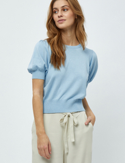 Minus - Liva Strik T-Shirt - sweaters - ice blue - 2