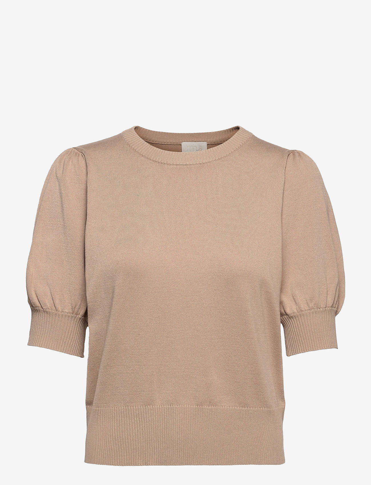 Minus - Liva Strik T-Shirt - truien - nomad sand - 0