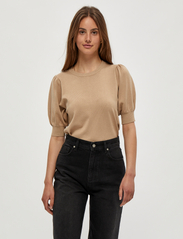 Minus - Liva Strik T-Shirt - pullover - nomad sand - 2