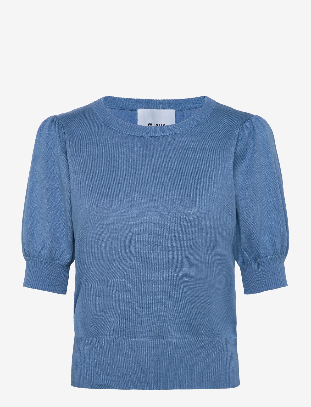 Minus Liva Strik T-Shirt - Tøj - PARISIAN BLUE / blue