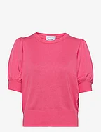 Liva Strik T-Shirt - PINK FLAMINGO