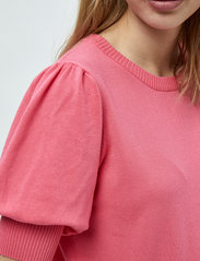 Minus - Liva Strik T-Shirt - laveste priser - pink flamingo - 5