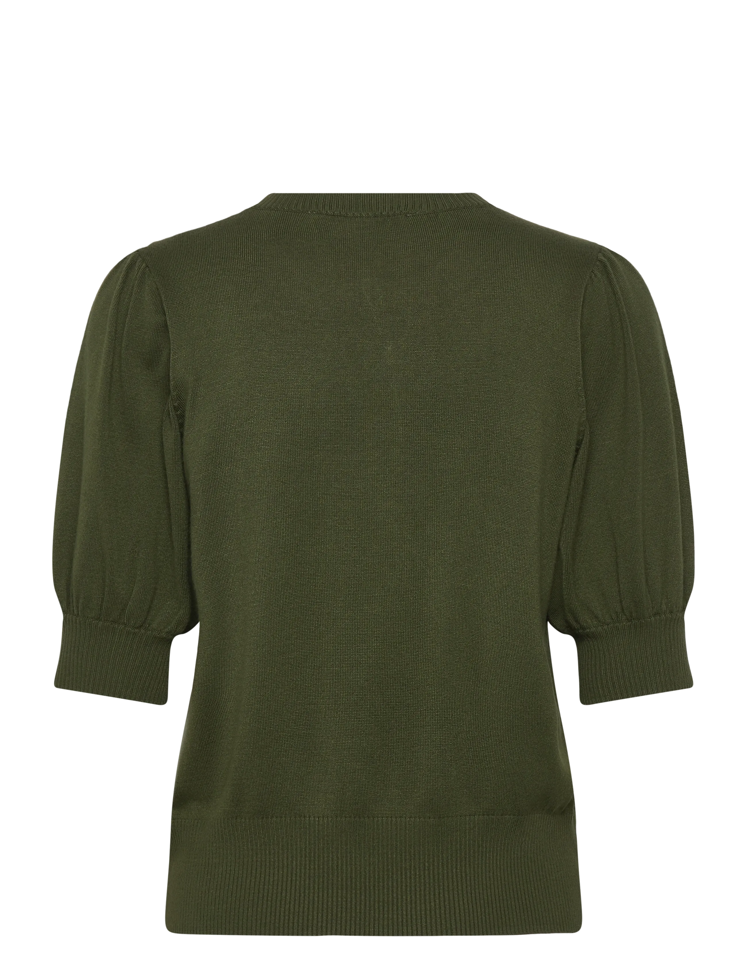 Minus - Liva Strik T-Shirt - kortärmade blusar - rifle green - 2