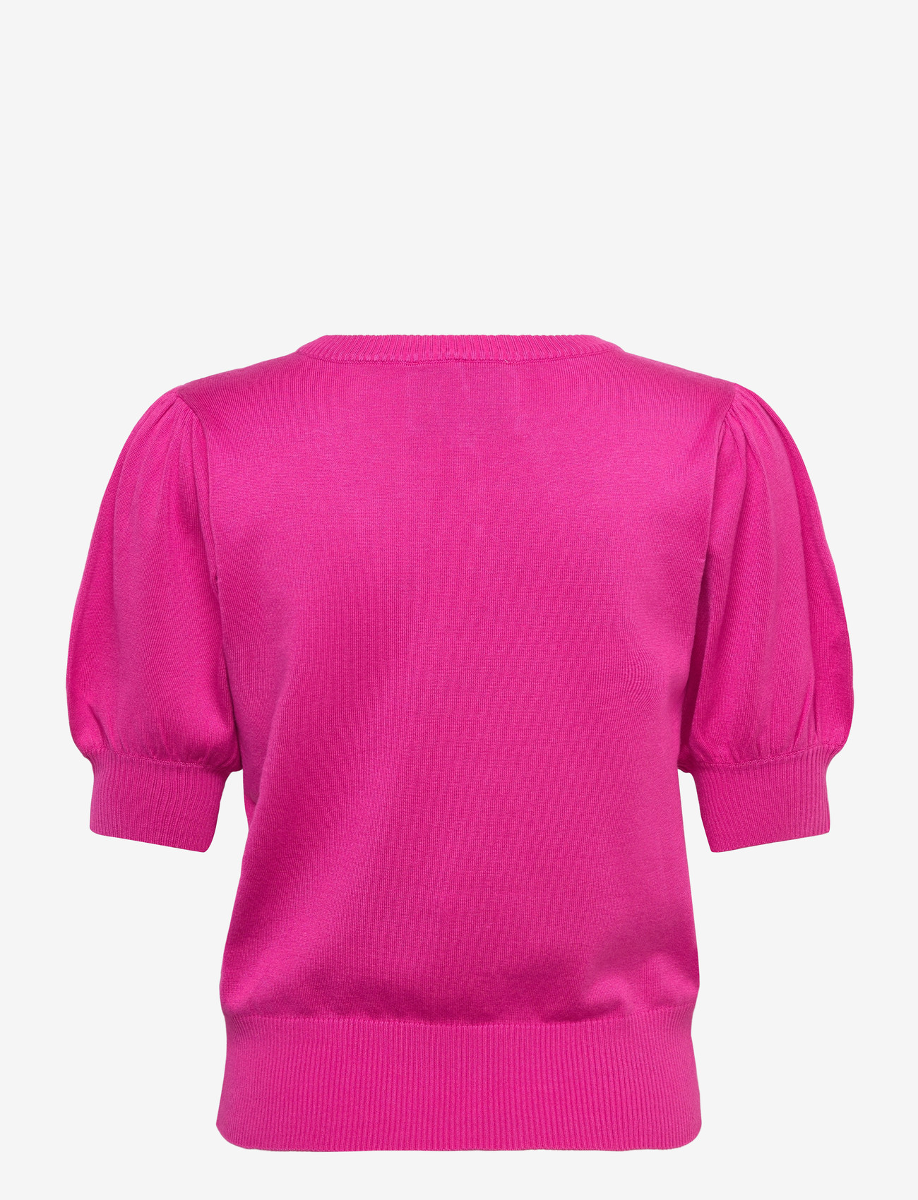 Minus - Liva Strik T-Shirt - kortærmede bluser - rose violet - 2