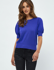 Minus - Liva Strik T-Shirt - swetry - royal blue - 0