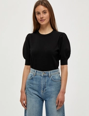 Minus - Liva Strik T-Shirt - sweaters - sort - 2