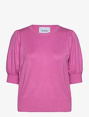 Minus - Liva Strik T-Shirt - sweaters - super pink - 0