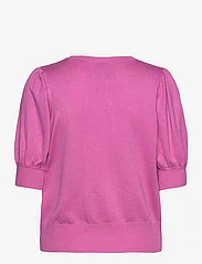Minus - Liva Strik T-Shirt - swetry - super pink - 1