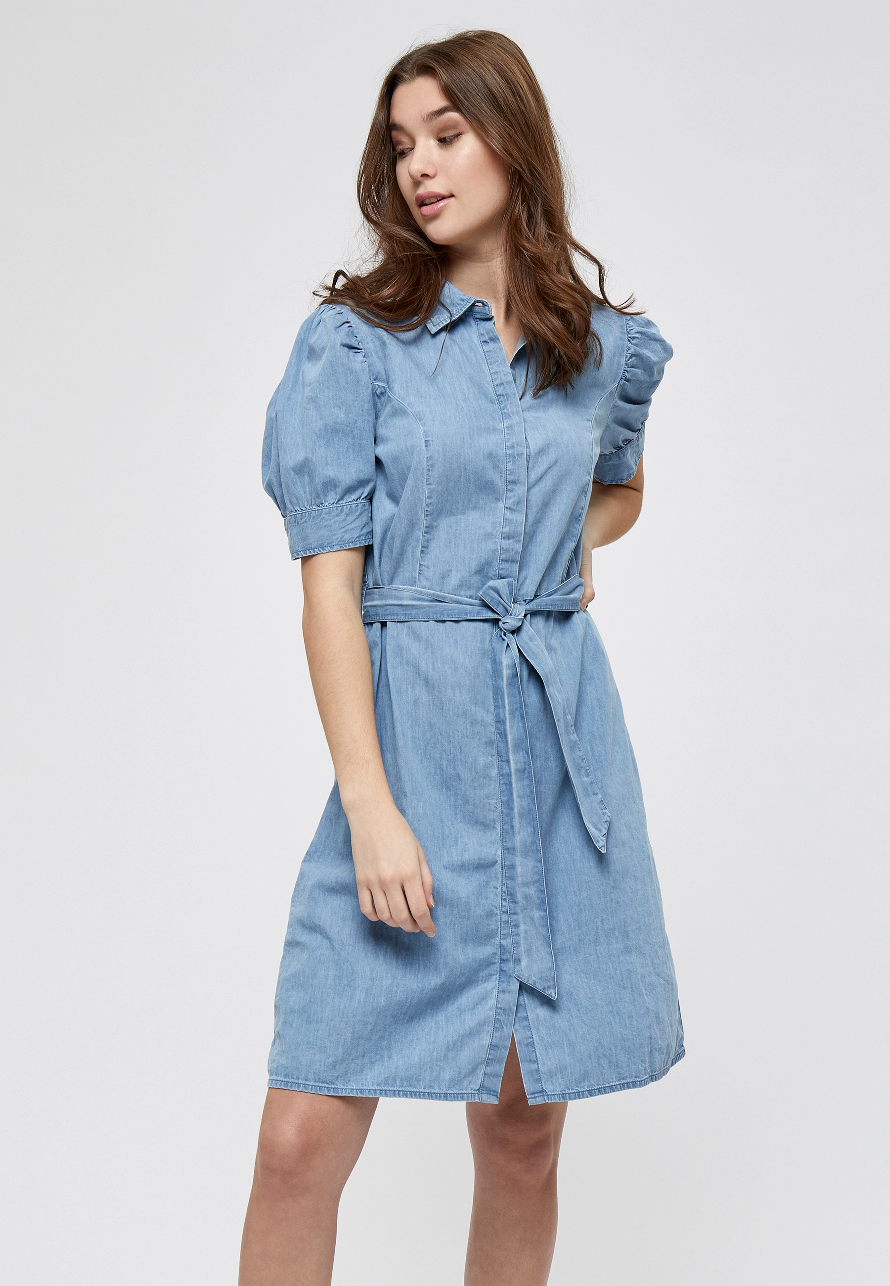 Minus - Nikia shirt dress - powder blue - 2