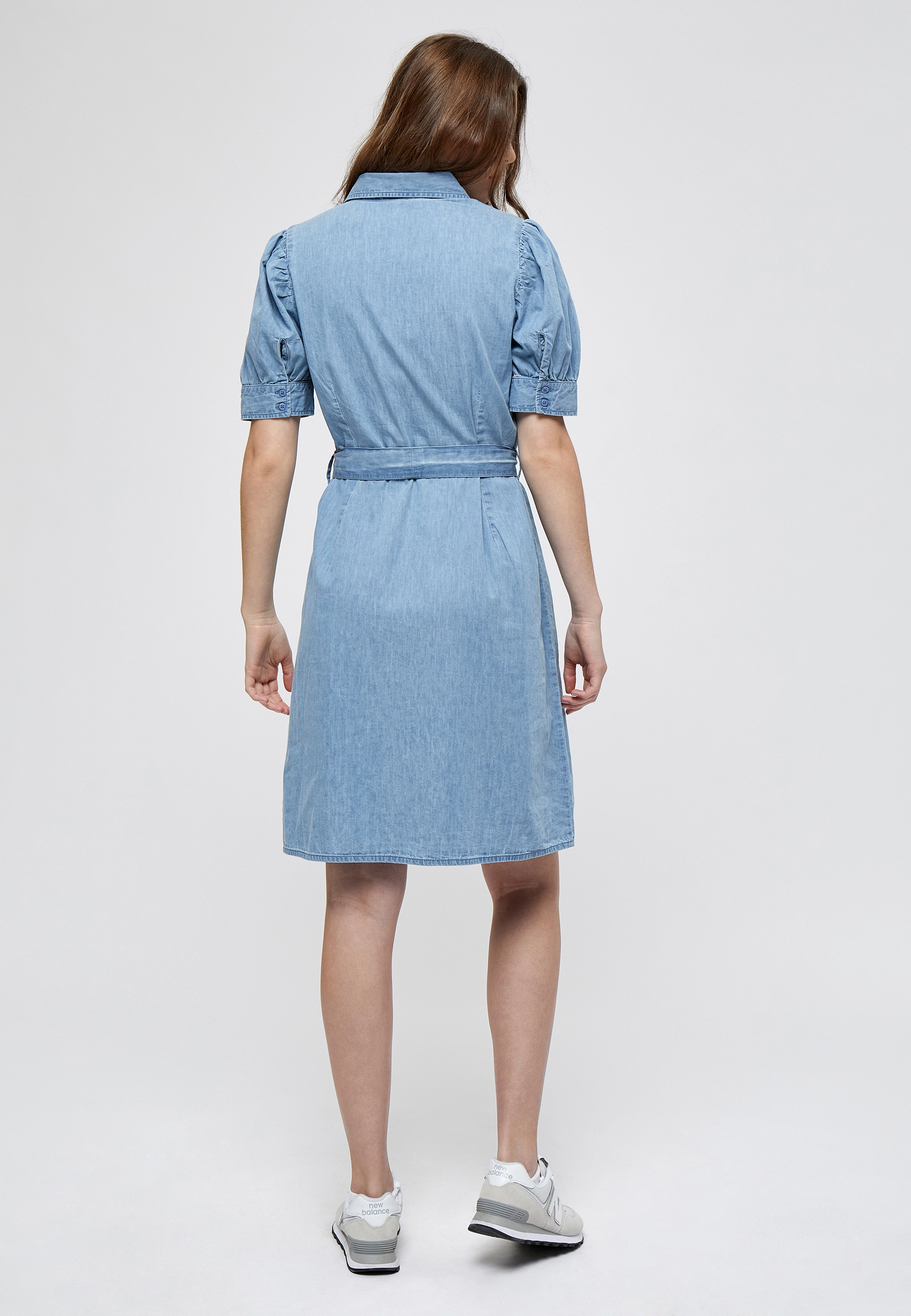 Minus - Nikia shirt dress - powder blue - 3