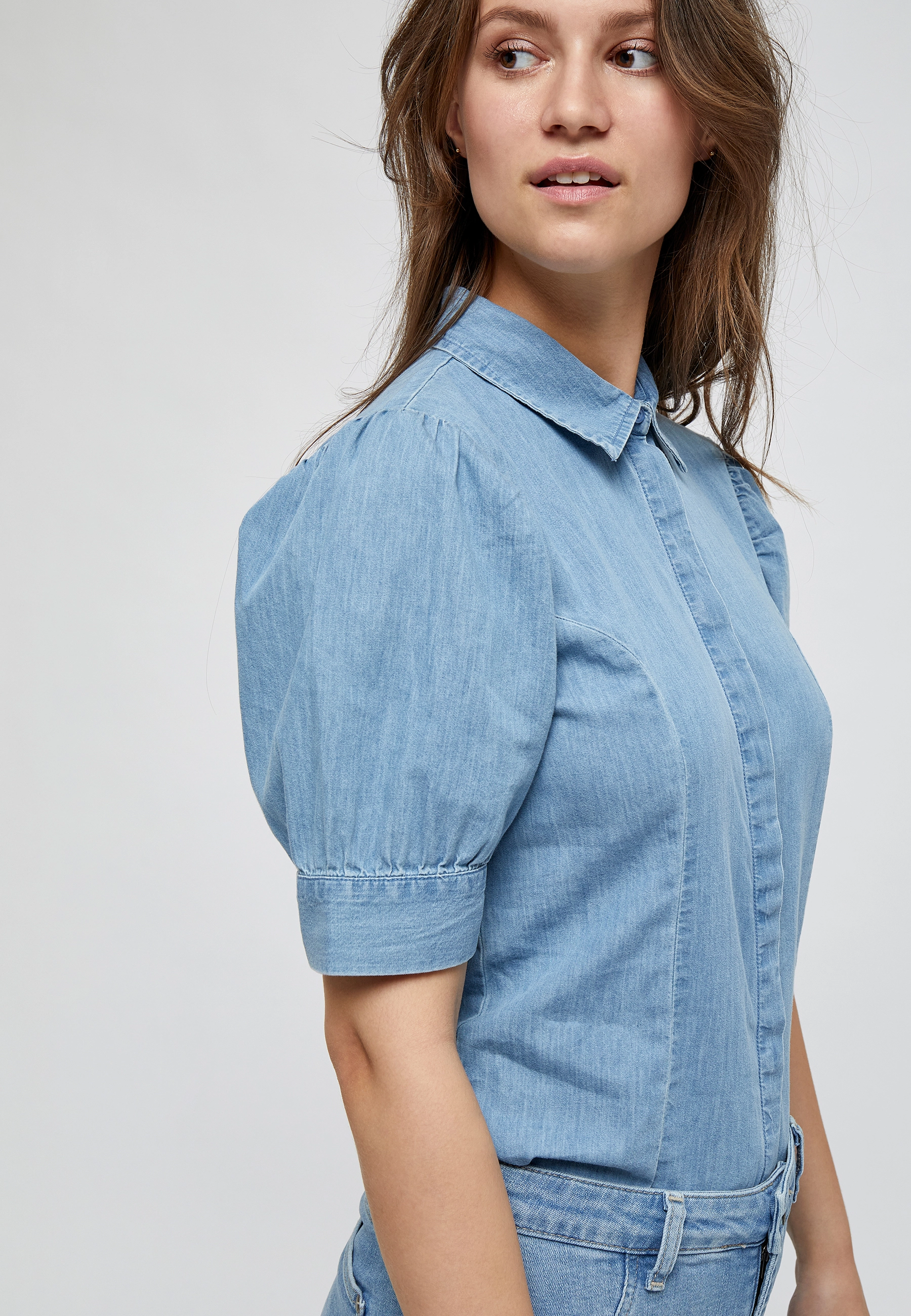 Minus - Nikia shirt - powder blue - 4