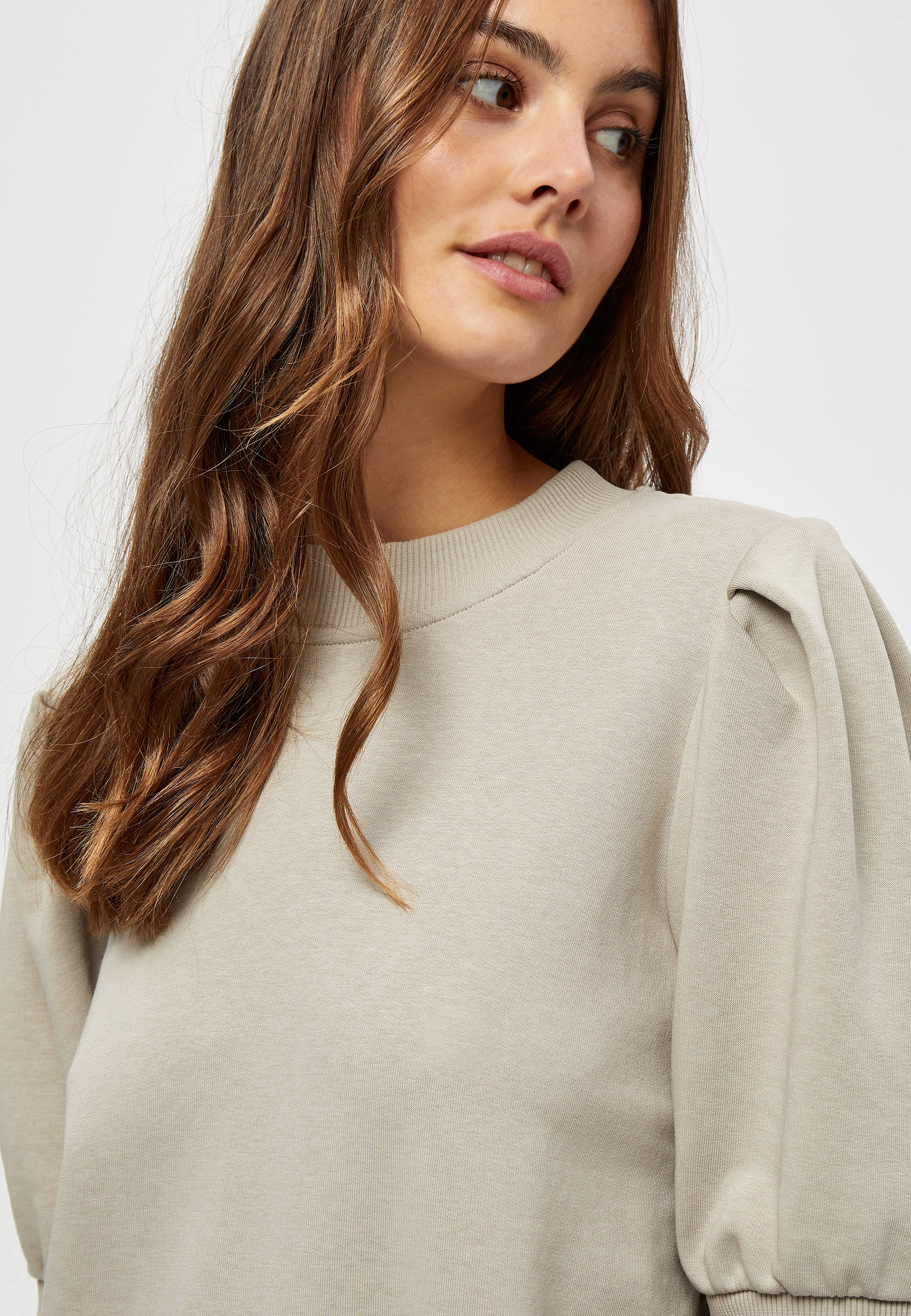 Minus - Mika sweat - feather gray - 4