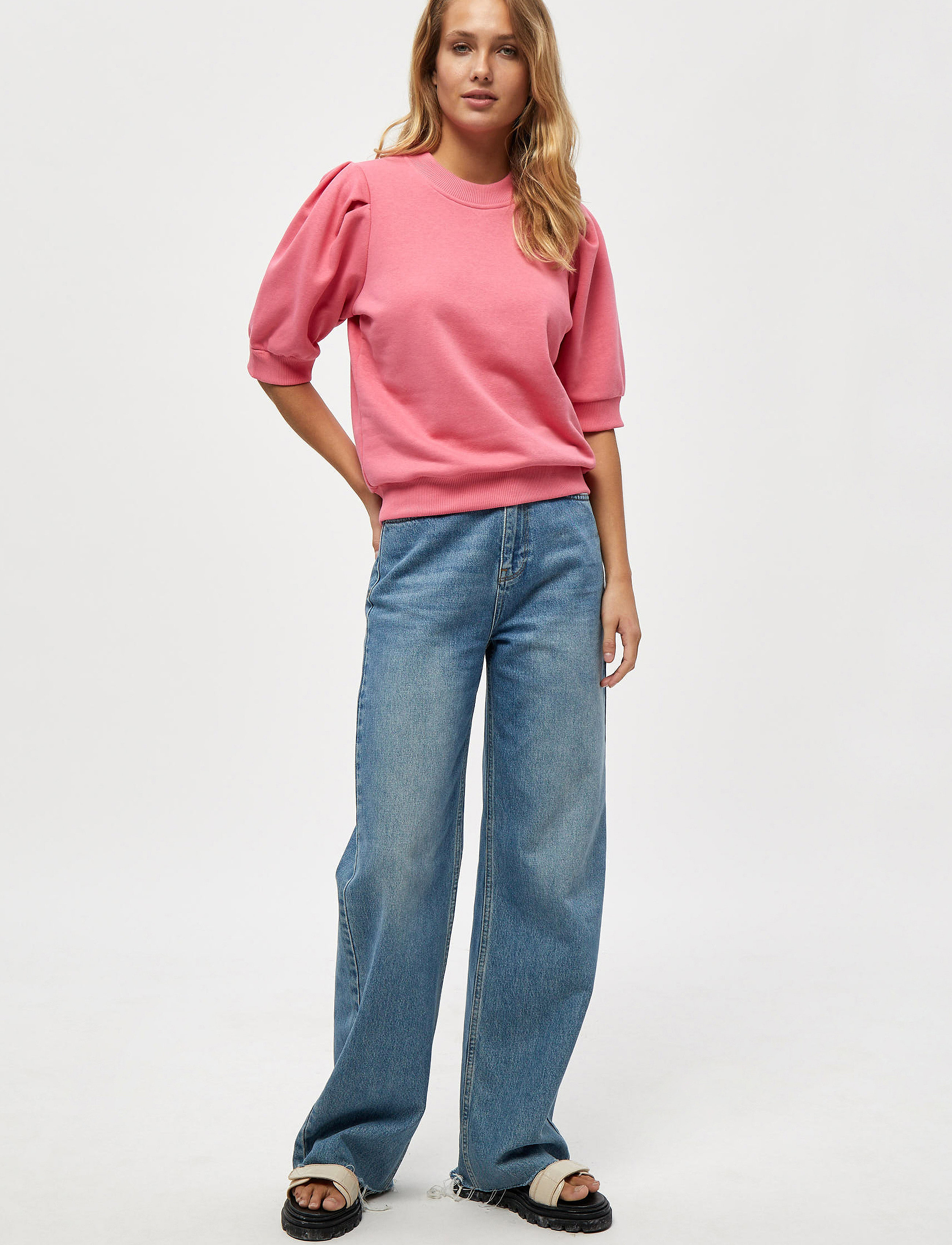 Minus - Mika sweat - pink flamingo - 5