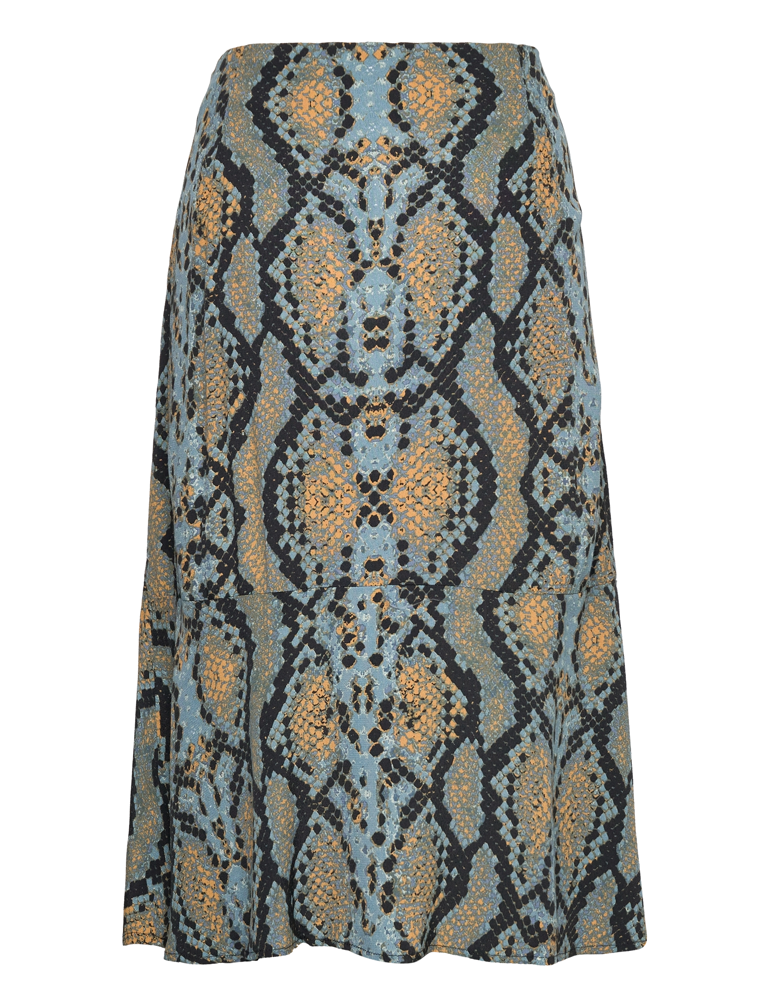 Minus - Alyx skirt - misty blue snake print - 1