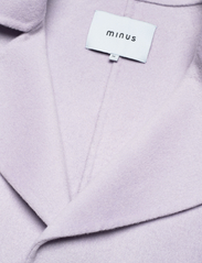 Minus - Chantal coat - pitkät talvitakit - light lavender - 2