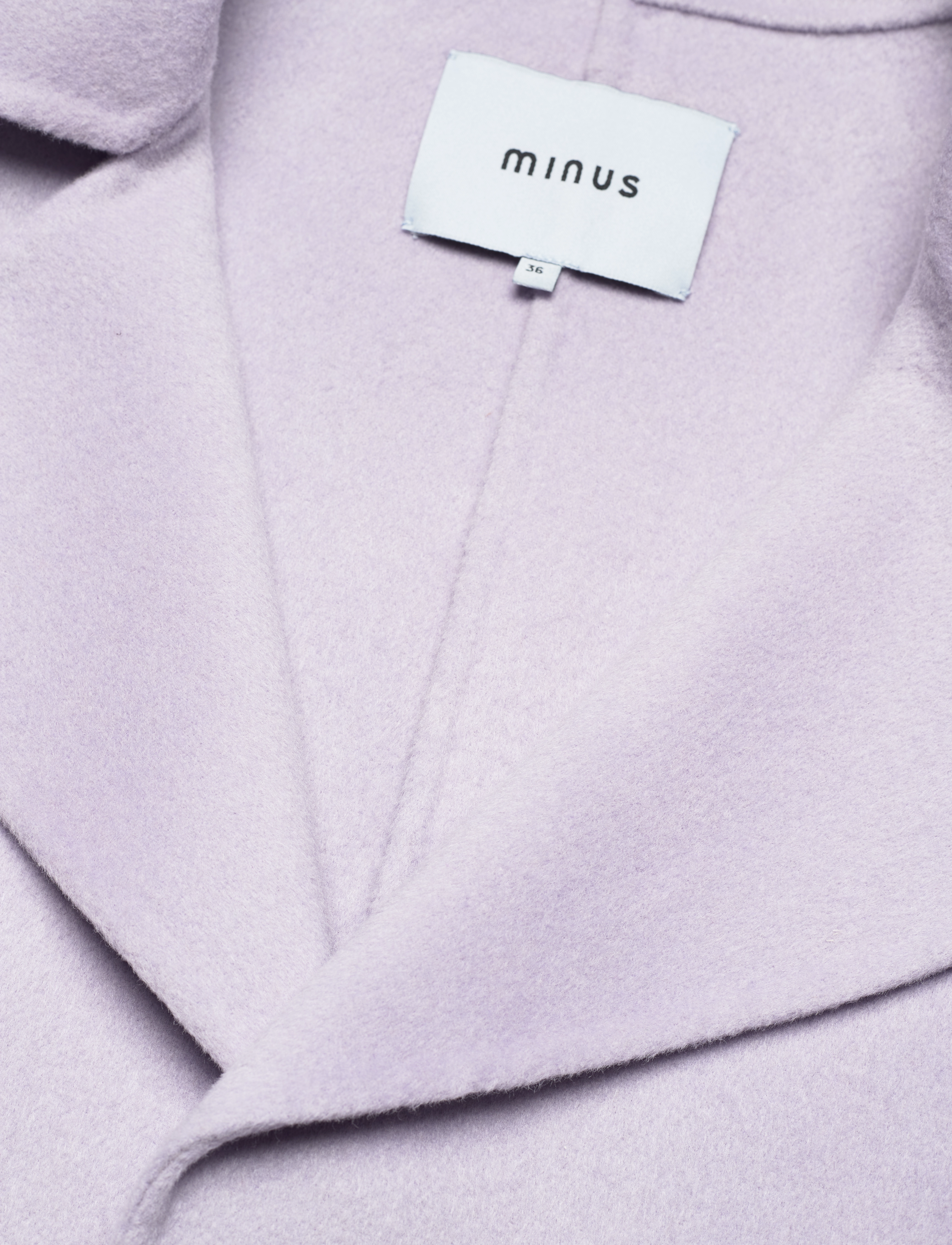 Minus - Chantal coat - light lavender - 2