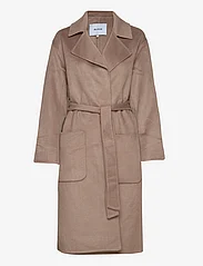 Minus - Chantal coat - winter coats - mineral gray - 0