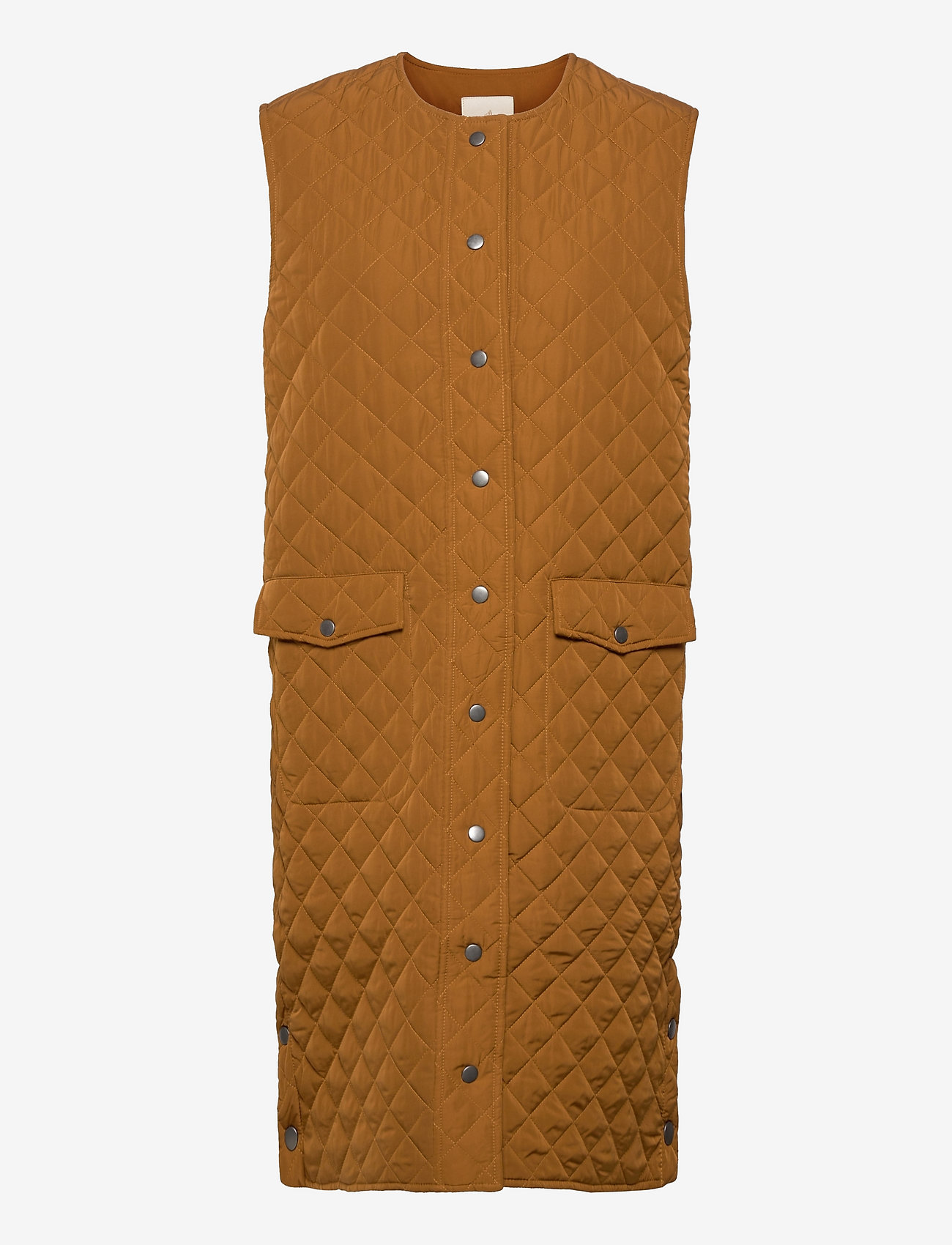 Minus - Line vest - polsterētas vestes - rustic brown - 0