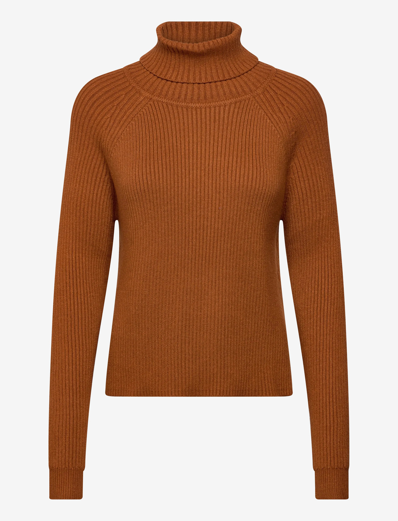 Minus - MSAva knit turtleneck - sügisesed riided - glazed ginger - 0