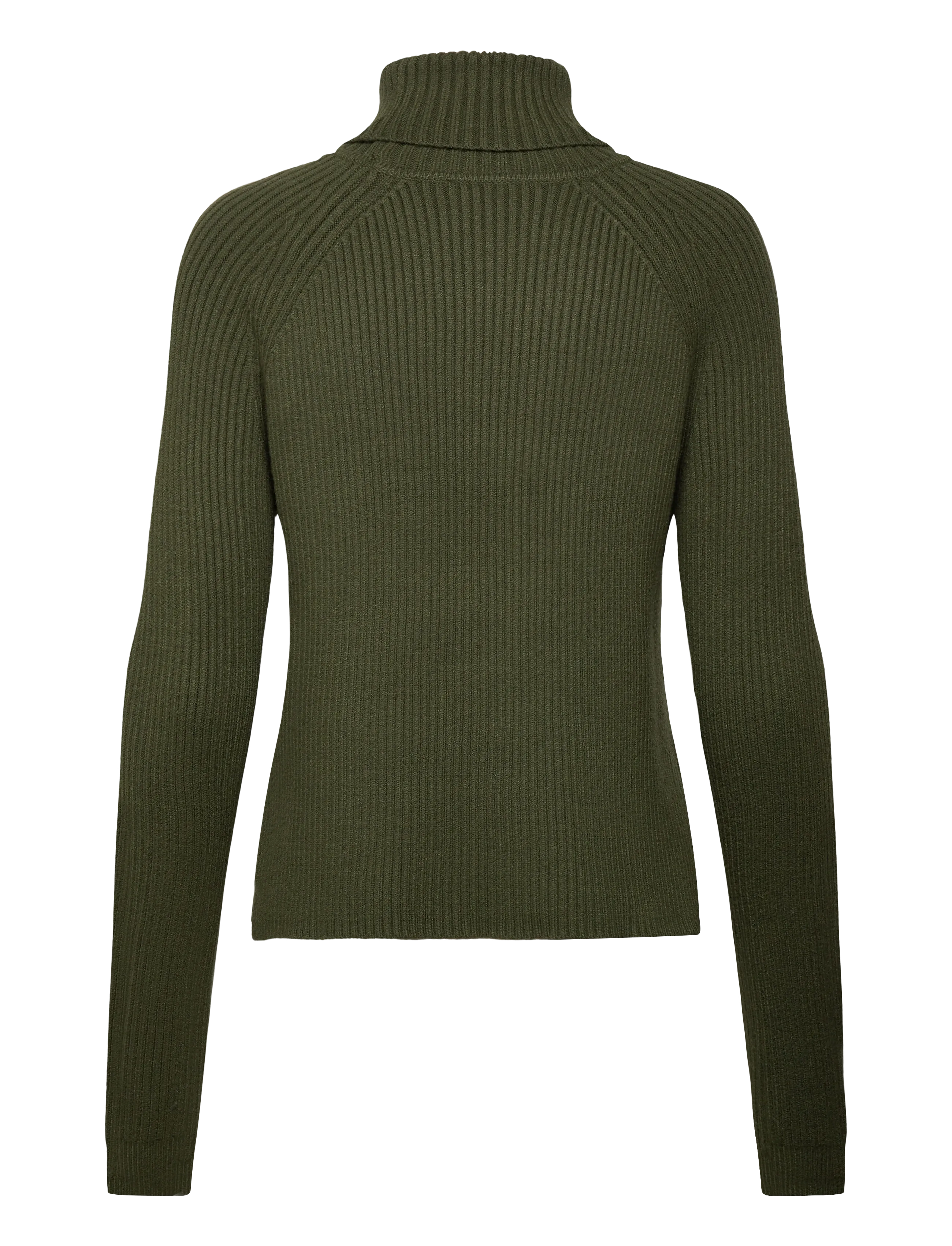 Minus - MSAva knit turtleneck - rullekraver - rifle green - 2