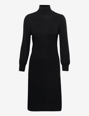 Minus - Mersin highneck knit dress - strikkede kjoler - sort - 0