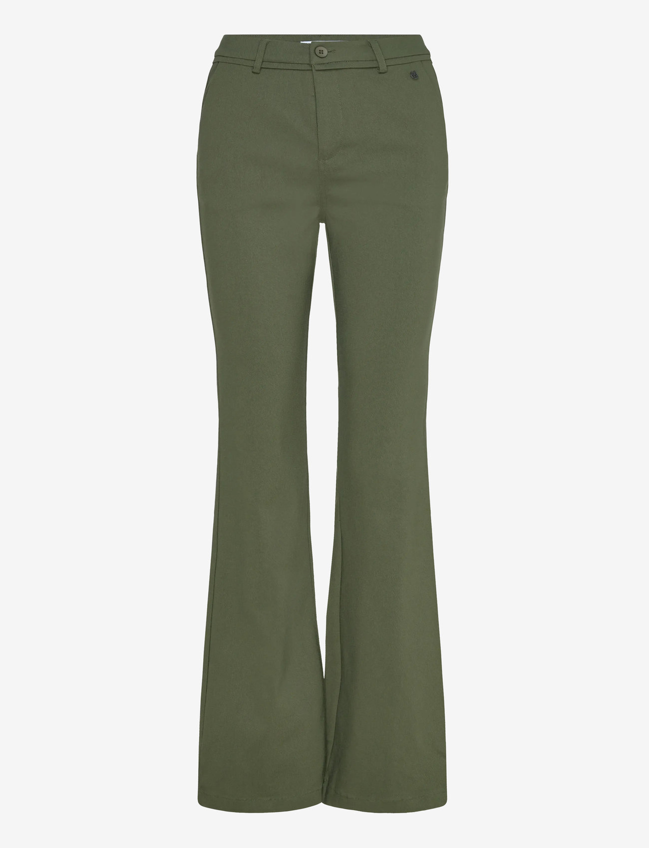 Minus - Carma Flared Bukser - women - rifle green - 0