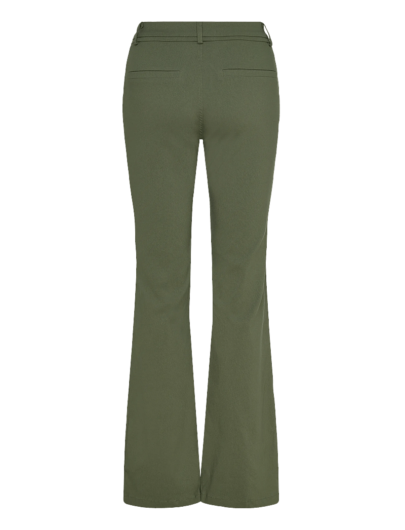 Minus - Carma Flared Bukser - trumpettihousut - rifle green - 1