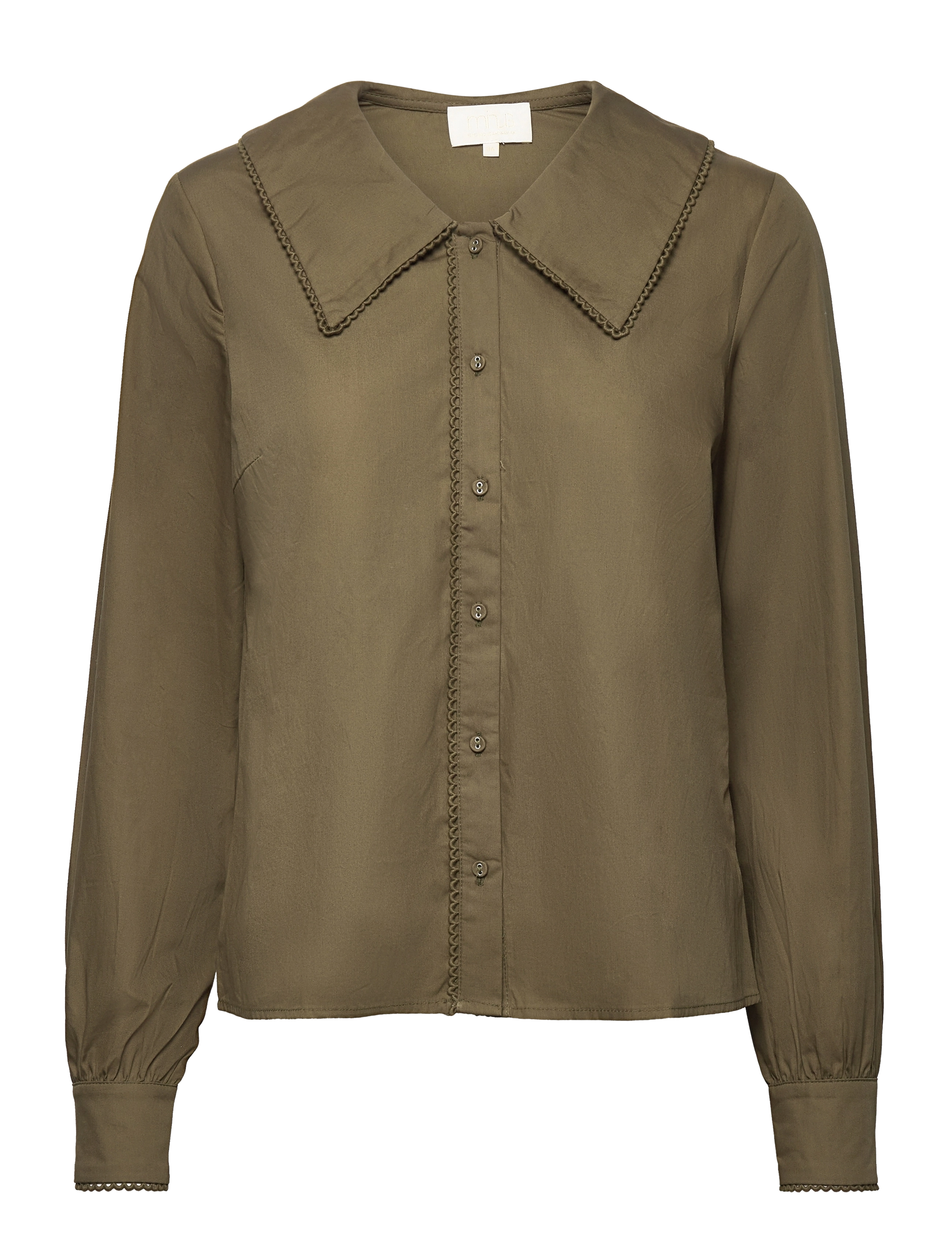 Delphia shirt - DARK OLIVE