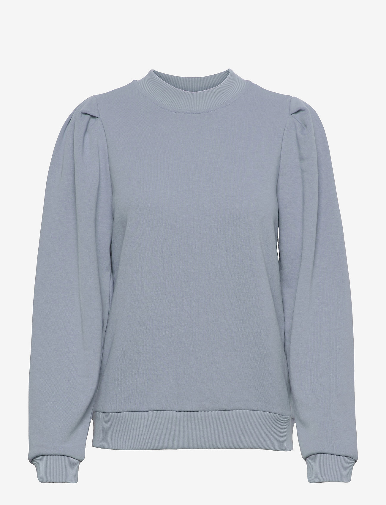 Minus - Mika Langærmet Sweatshirt - hoodies - dusty blue - 0