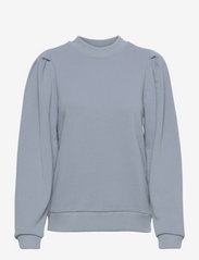 Minus - Mika Langærmet Sweatshirt - hættetrøjer - dusty blue - 0