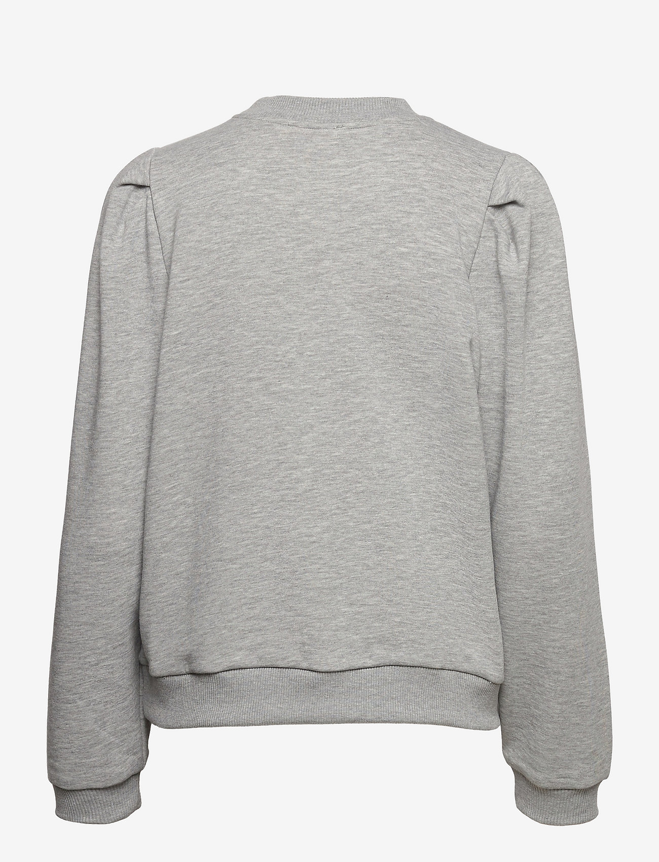 Minus - Mika Langærmet Sweatshirt - kapuzenpullover - light grey melange - 1