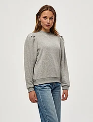 Minus - Mika Langærmet Sweatshirt - sporta džemperi - light grey melange - 2