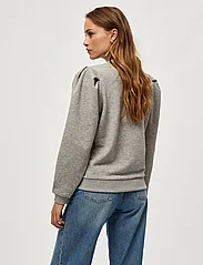 Minus - Mika Langærmet Sweatshirt - bluzy z kapturem - light grey melange - 3