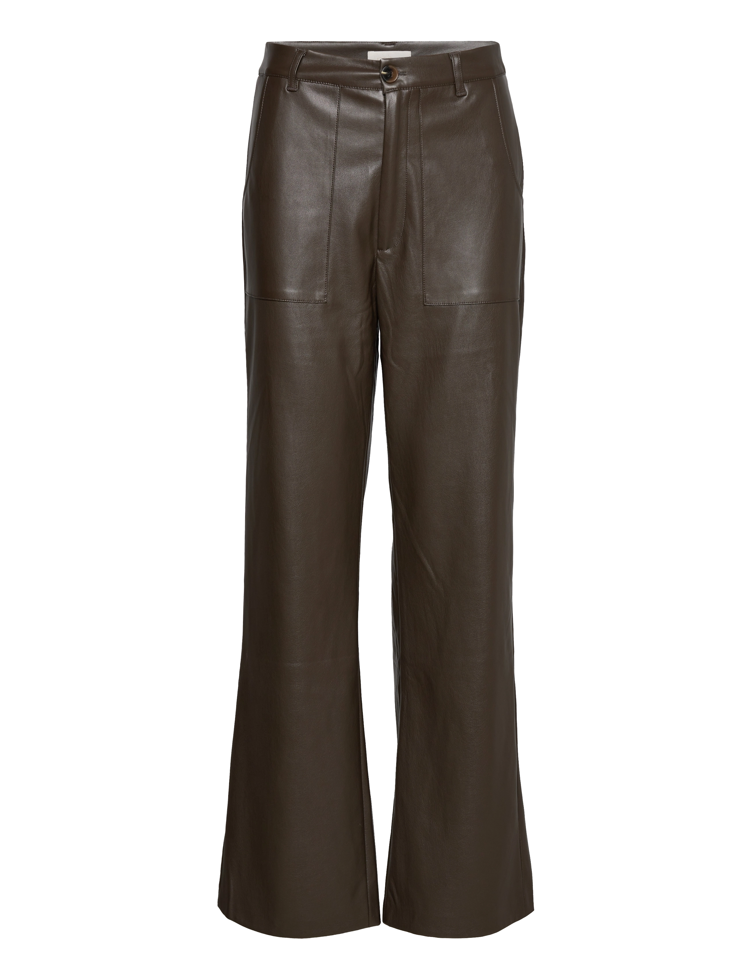 Minus - Kastanja pants - dark brown - 0