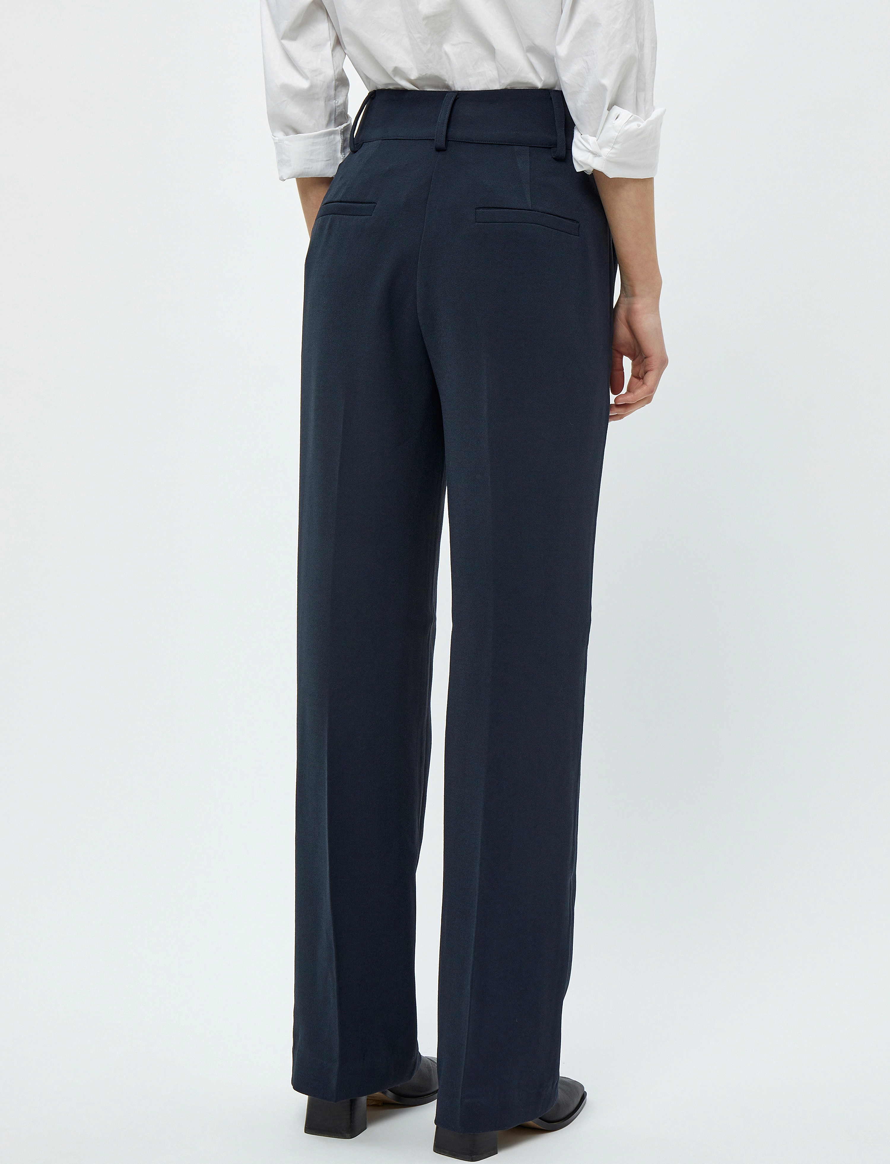 Minus - New Ilsa bukser - black iris - 3