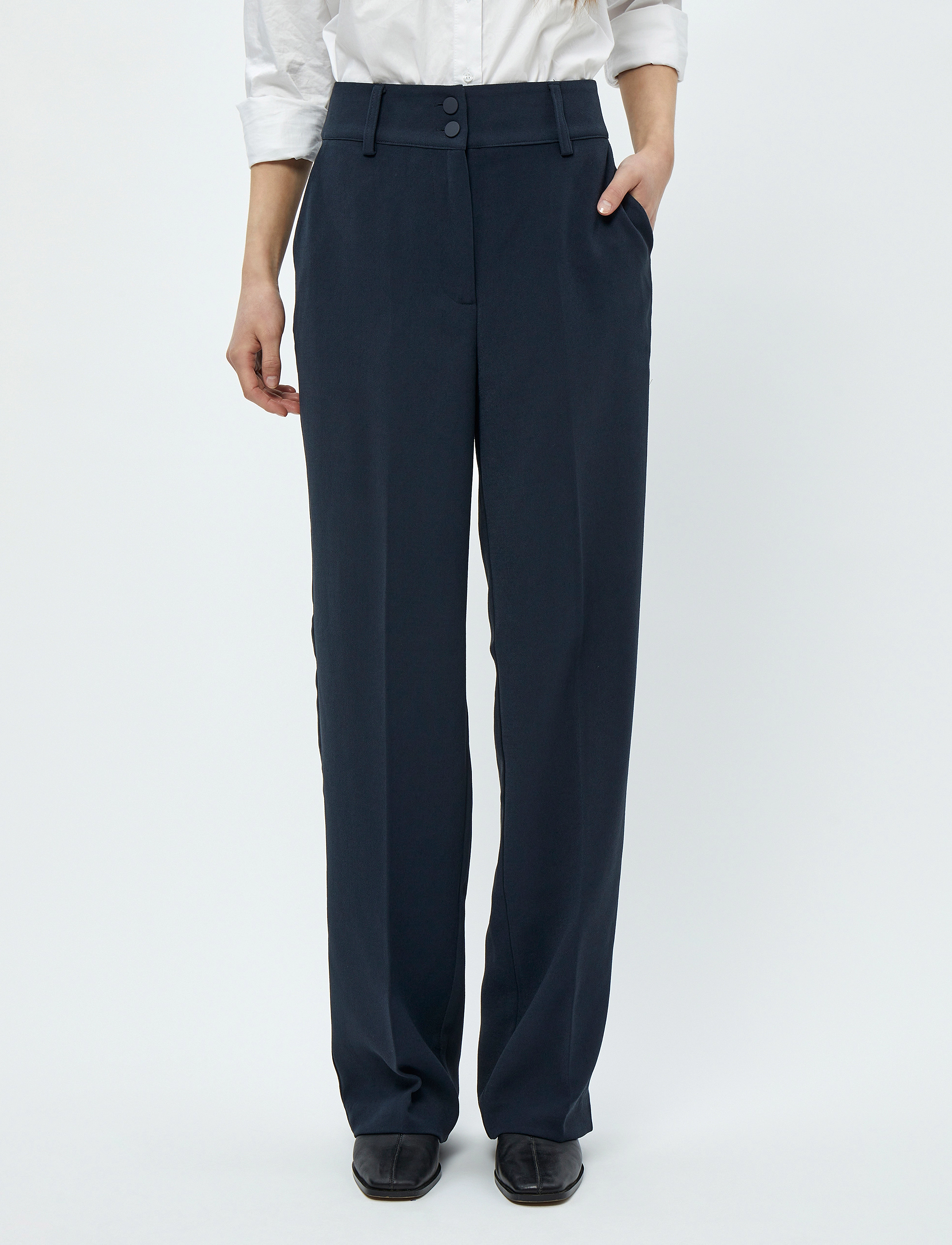 Minus - New Ilsa bukser - black iris - 5
