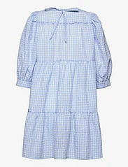 Minus - Rowen kjole - blue checked - 1
