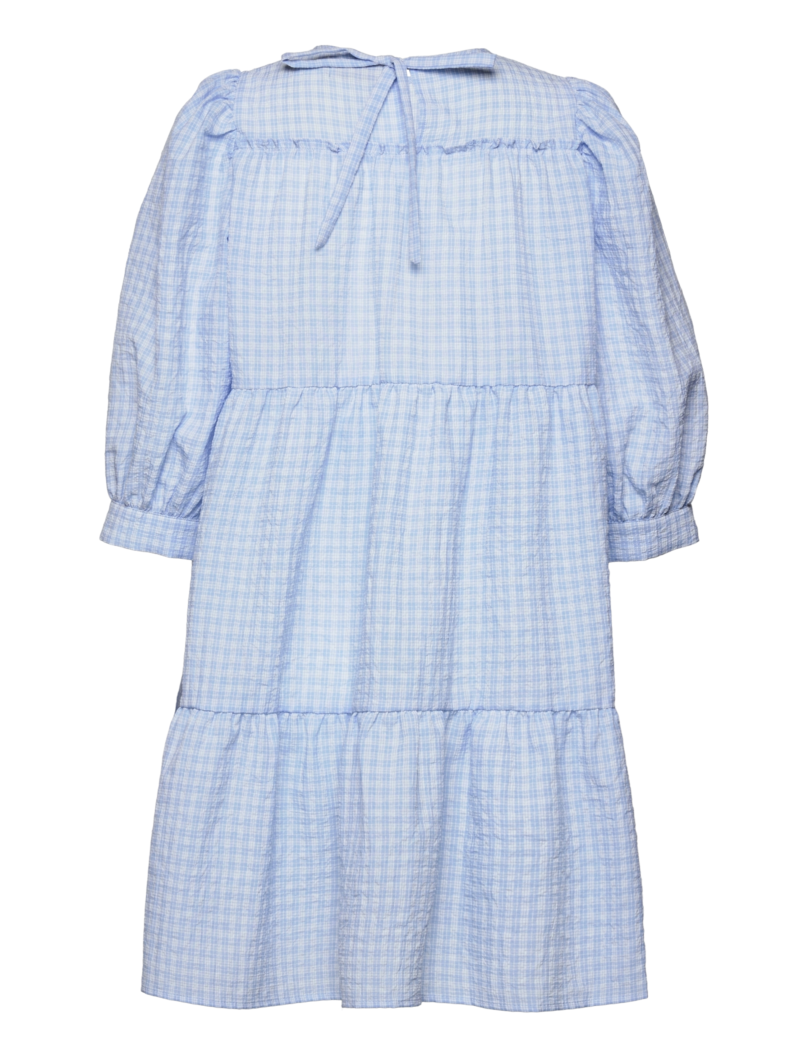 Minus - Rowen kjole - minikleidid - blue checked - 1
