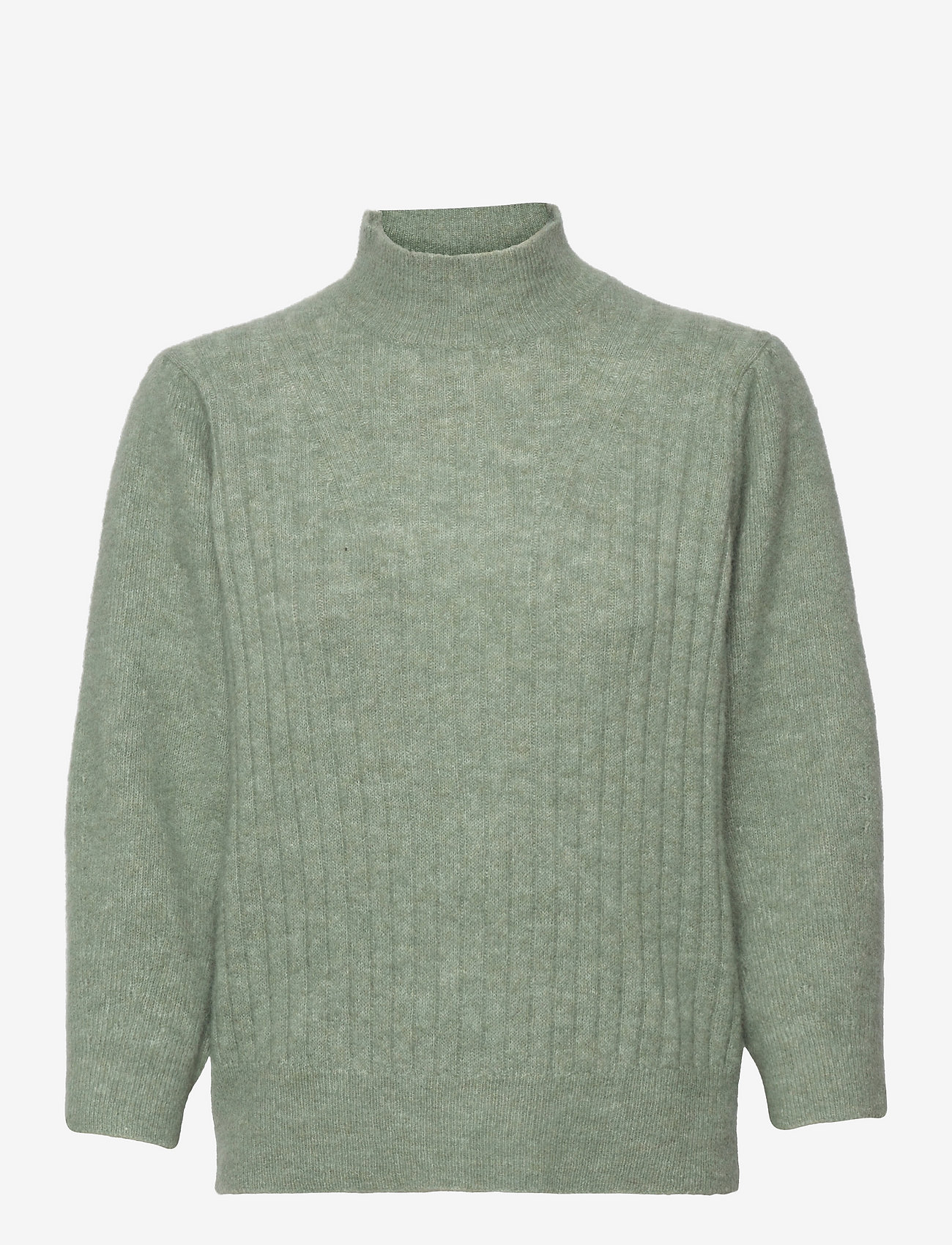Minus - Dita Strik Pullover - green bay melange - 0