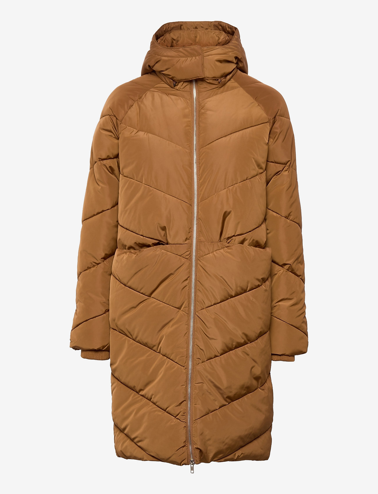 Minus - Georgina Coat - winter jackets - rubber brown - 0