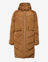 Minus - Georgina Coat - winterjassen - rubber brown - 0
