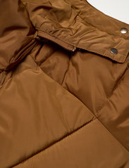 Minus - Georgina Coat - winter coats - rubber brown - 3