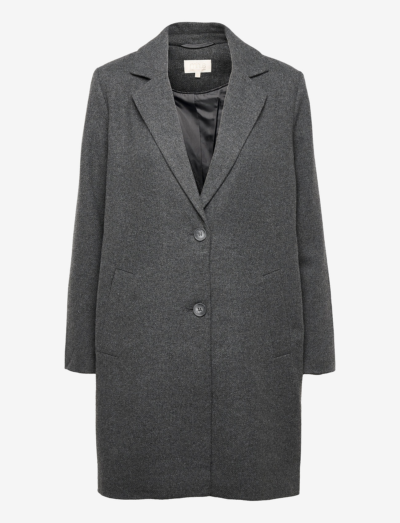 Minus - Tammi Coat - winter coats - anthrasite - 0