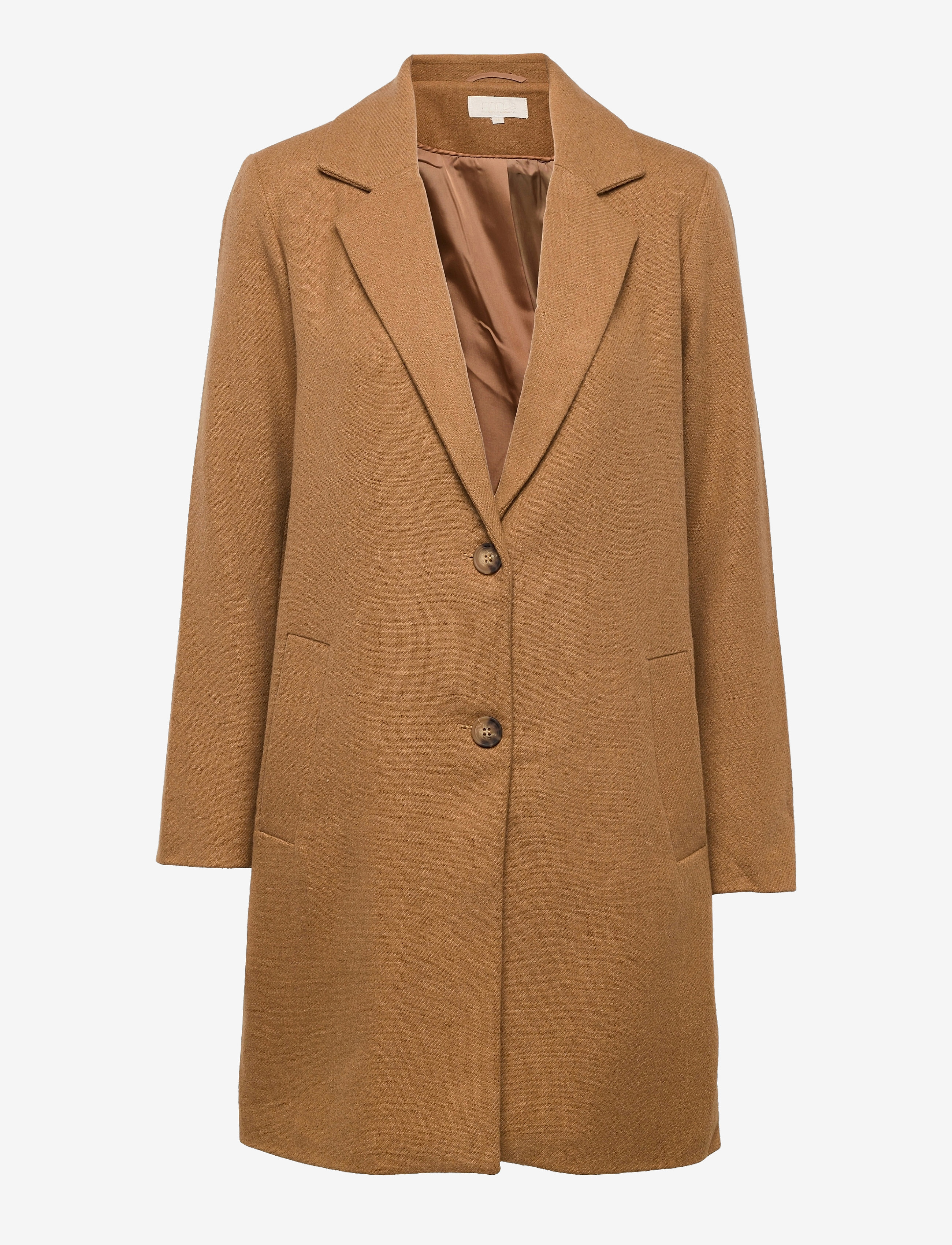 Minus Tammi Coat - Minus - TOBACCO BROWN / brown