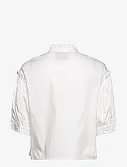 Minus - Meria Shirt - long-sleeved shirts - cloud dancer - 1