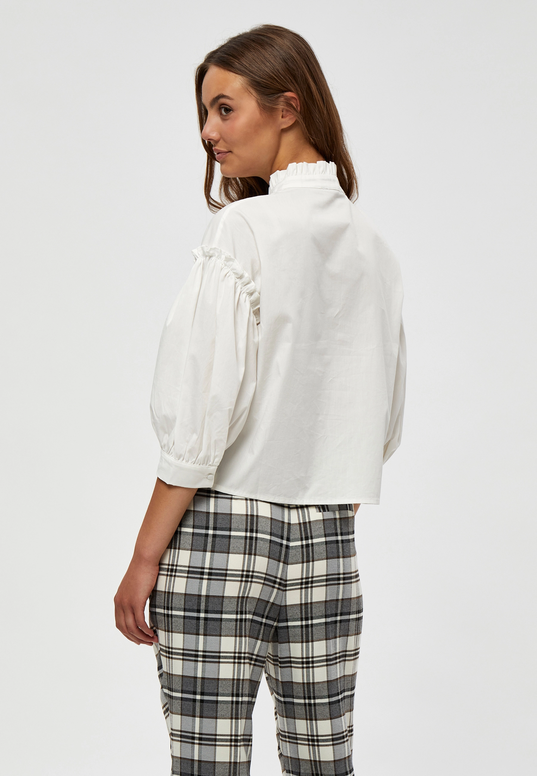 Minus - Meria Shirt - cloud dancer - 3
