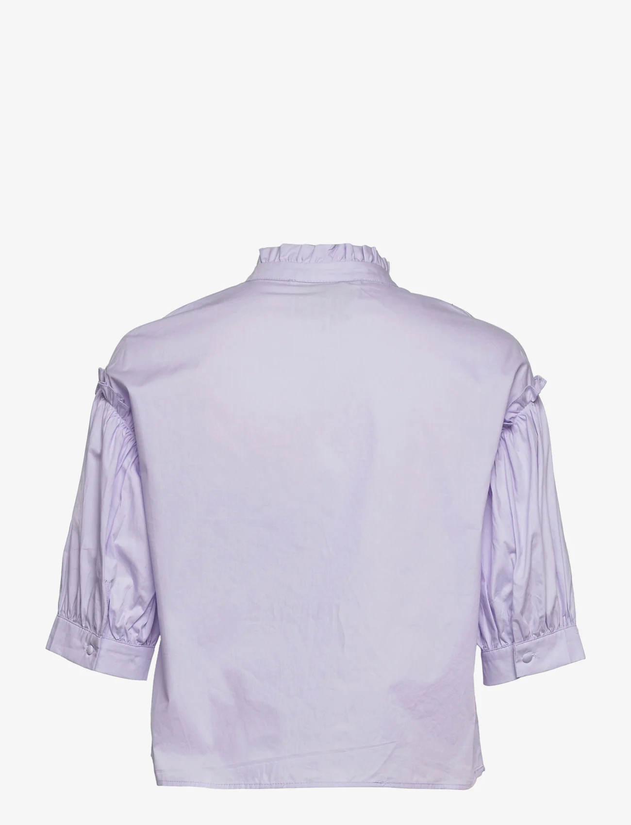 Minus - Meria Shirt - long-sleeved shirts - cosmic lavender - 1